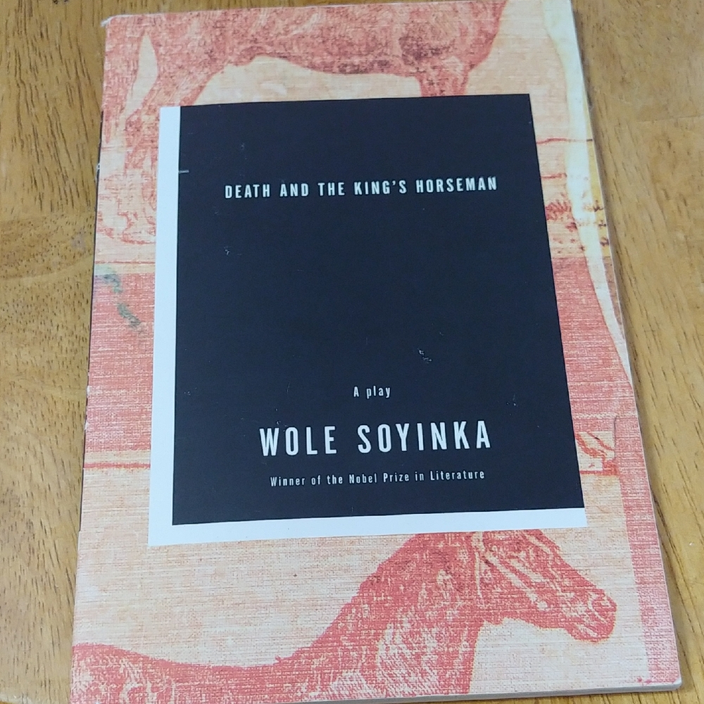 Play Book Cover in Black and Red